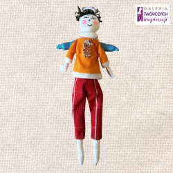 Bajkowy Aniołek (4) - Lalka tekstylna 42 cm